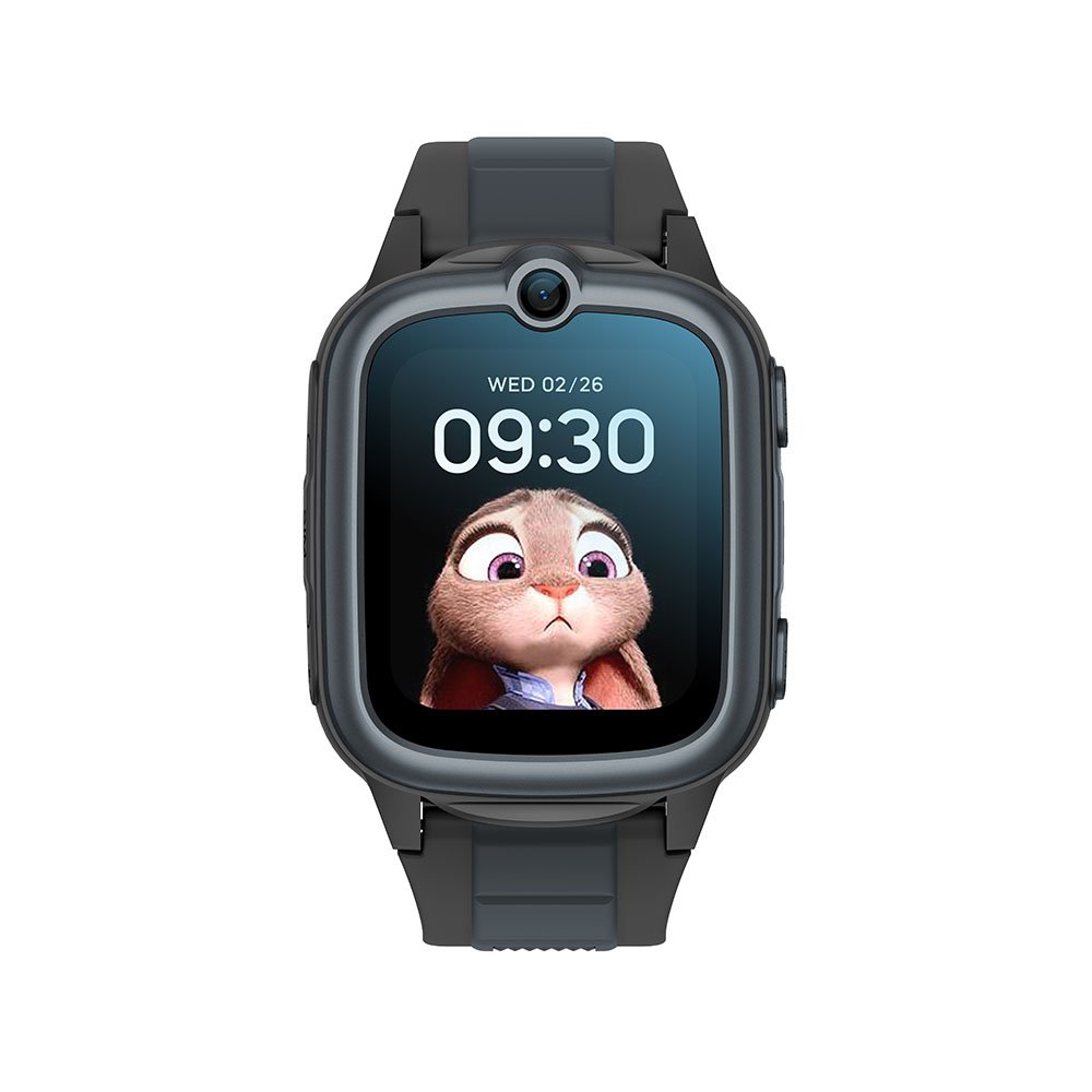 2024 Kids smart watch GPS children watch with electroplated cover and two-tone strap Smaller wearable devices for younger kids